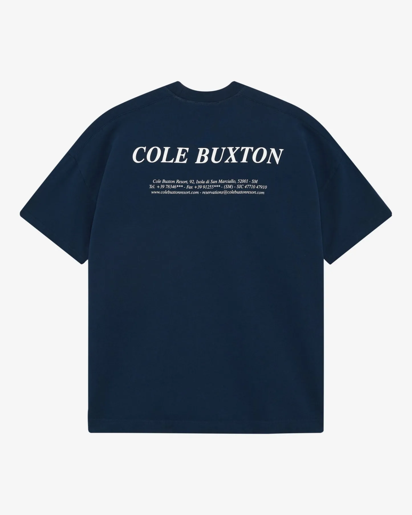 Cole Buxton ADDRESS T-SHIRT| T-Shirts