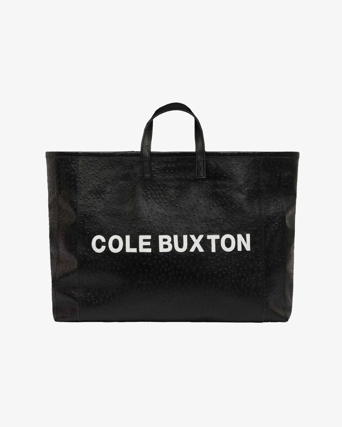 Cole Buxton APPLIQUE LEATHER TOTE BAG| Accessories|Leather