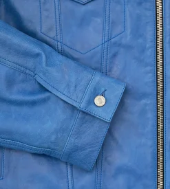 Cole Buxton CB LEATHER TRUCKER| Outerwear|Leather