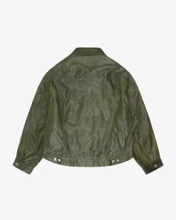 Cole Buxton CB LEATHER TRUCKER| Outerwear|Leather