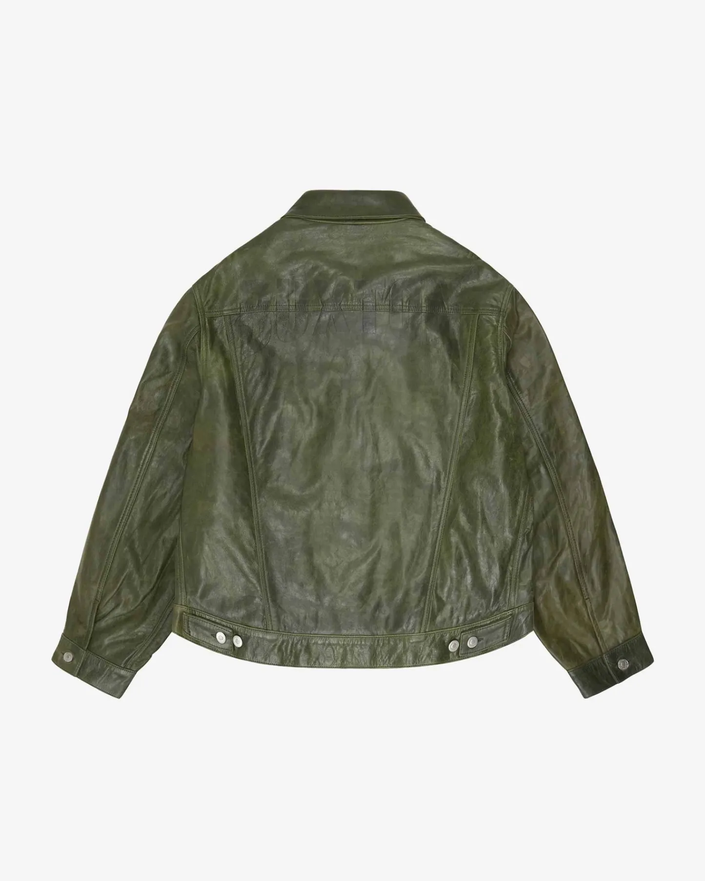 Cole Buxton CB LEATHER TRUCKER| Outerwear|Leather