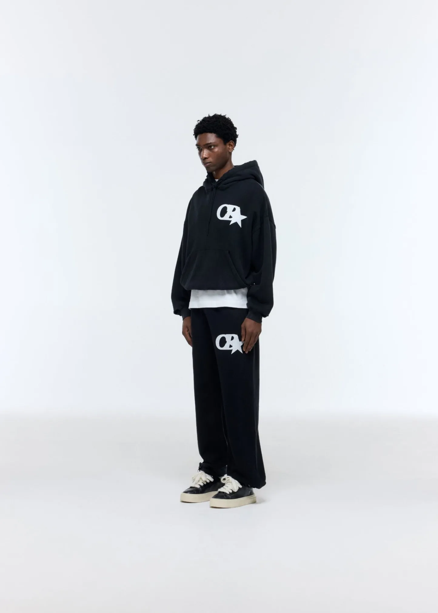Cole Buxton CB STAR DISTRESSED POCKET HOODIE| Hoodies