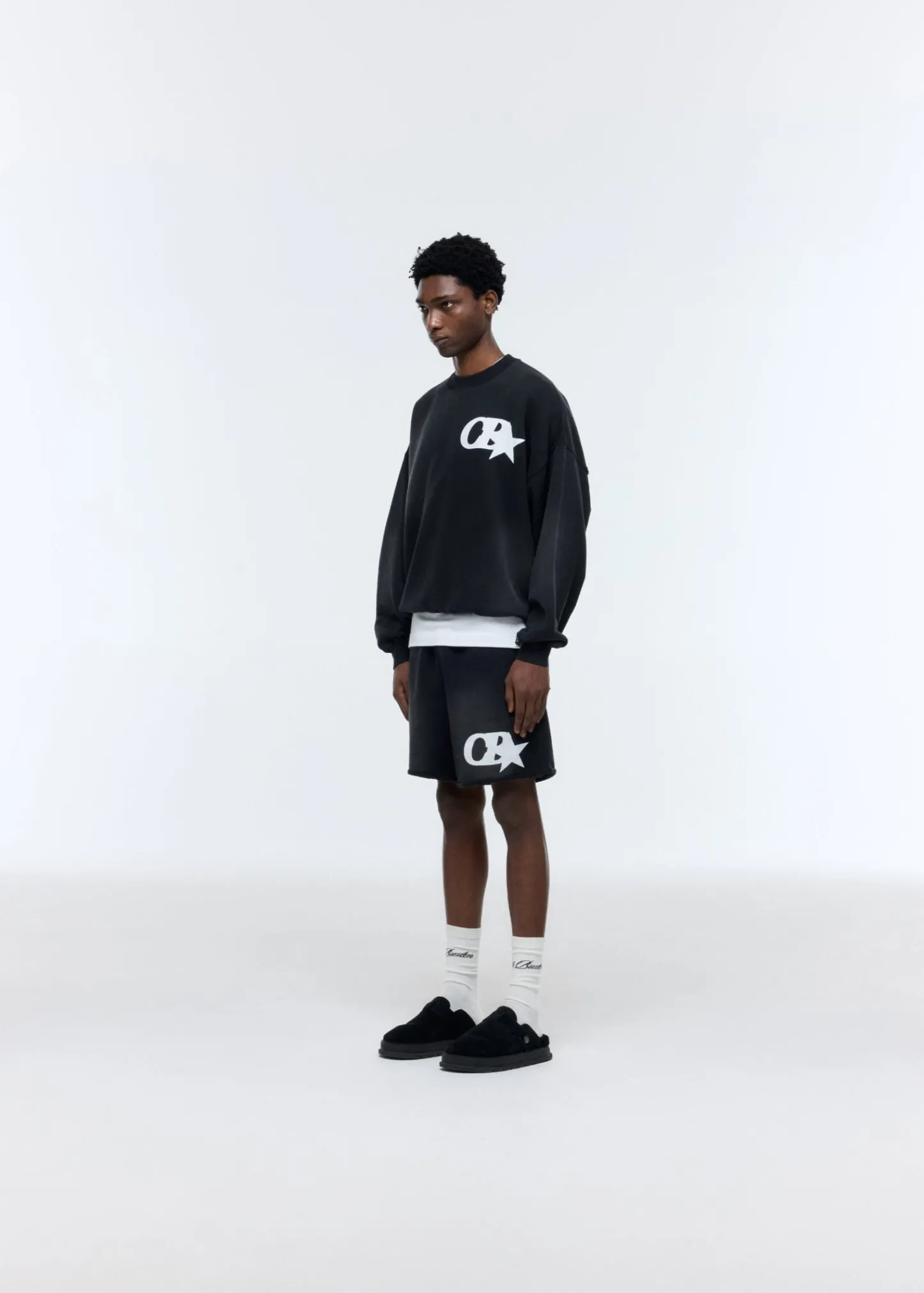 Cole Buxton CB STAR DISTRESSED SHORTS| Shorts