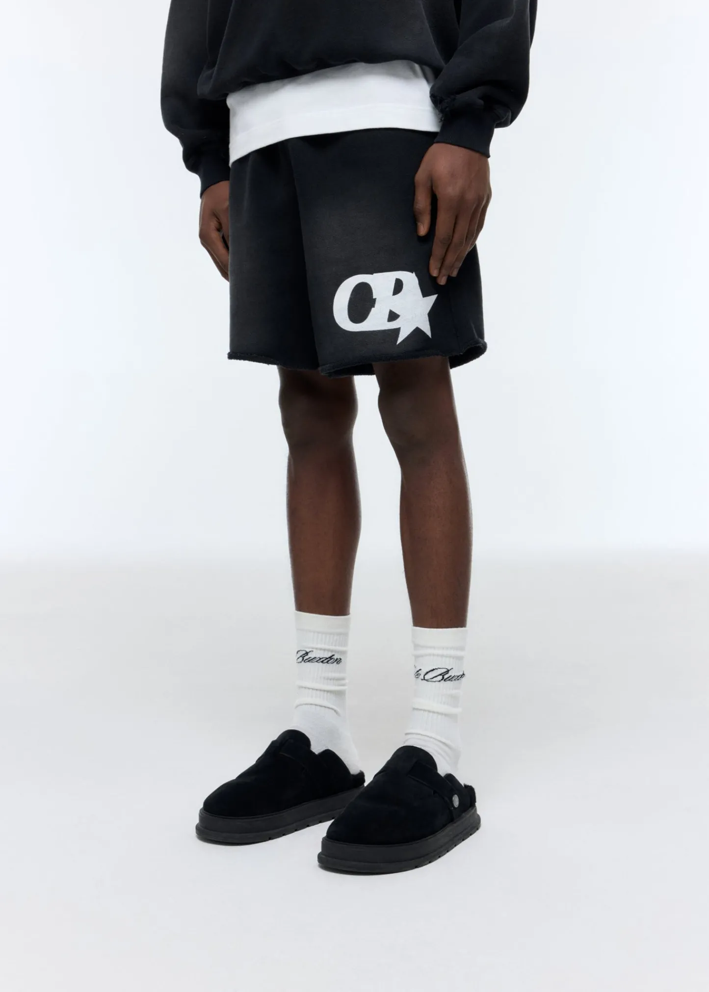 Cole Buxton CB STAR DISTRESSED SHORTS| Shorts