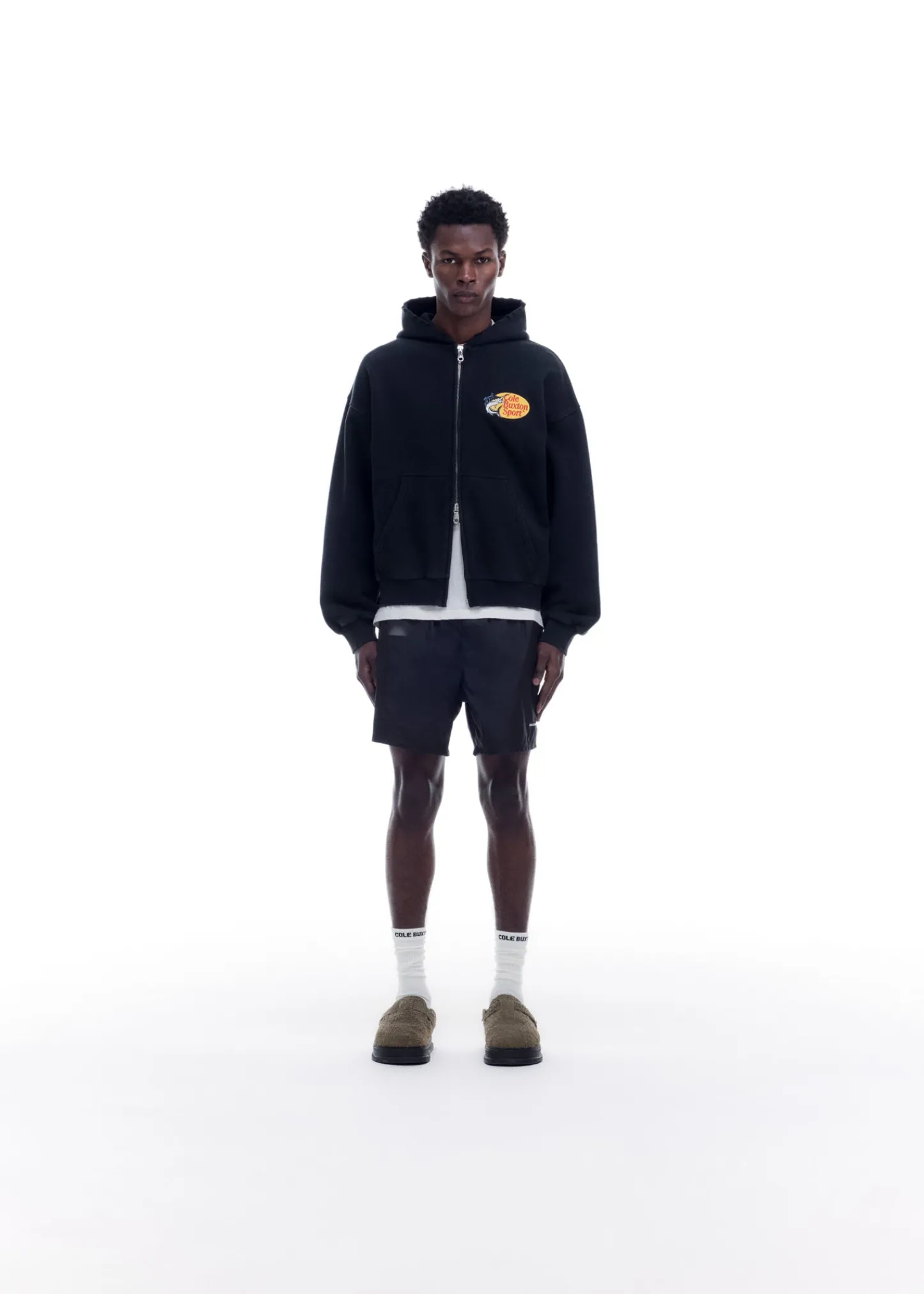 Cole Buxton CBS PATCH ZIPPED HOODIE| Hoodies