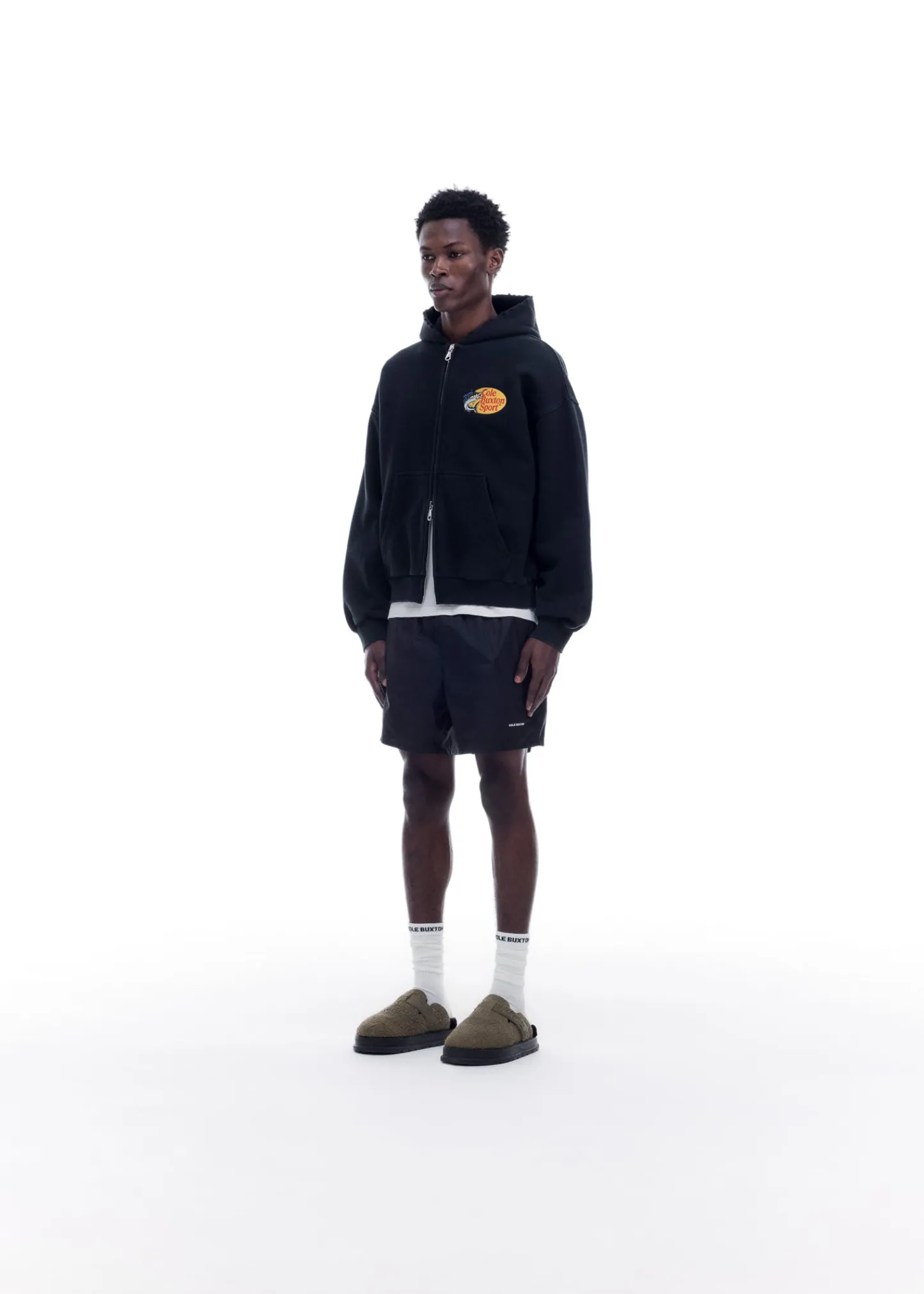 Cole Buxton CBS PATCH ZIPPED HOODIE| Hoodies