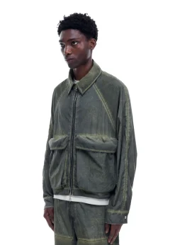 Cole Buxton COLD WASH RAGLAN OVERSHIRT| Outerwear