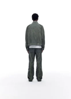 Cole Buxton COLD WASH RAGLAN OVERSHIRT| Outerwear