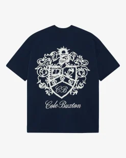 Cole Buxton COLLEGIATE CREST T-SHIRT| T-Shirts