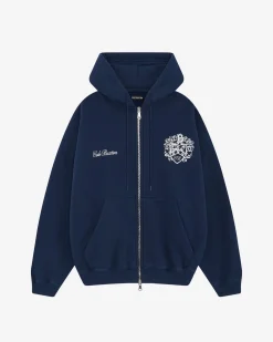 Cole Buxton COLLEGIATE CREST ZIPPED HOODIE| Hoodies