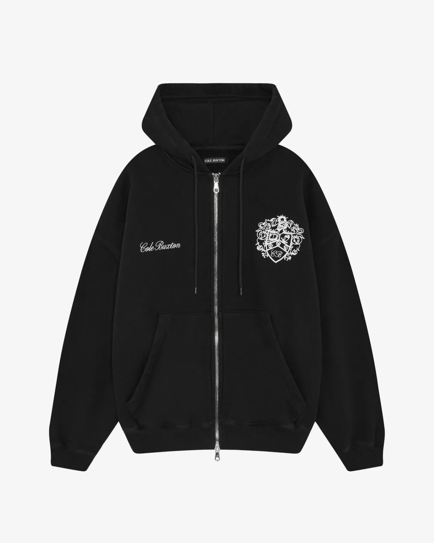 Cole Buxton COLLEGIATE CREST ZIPPED HOODIE| Hoodies