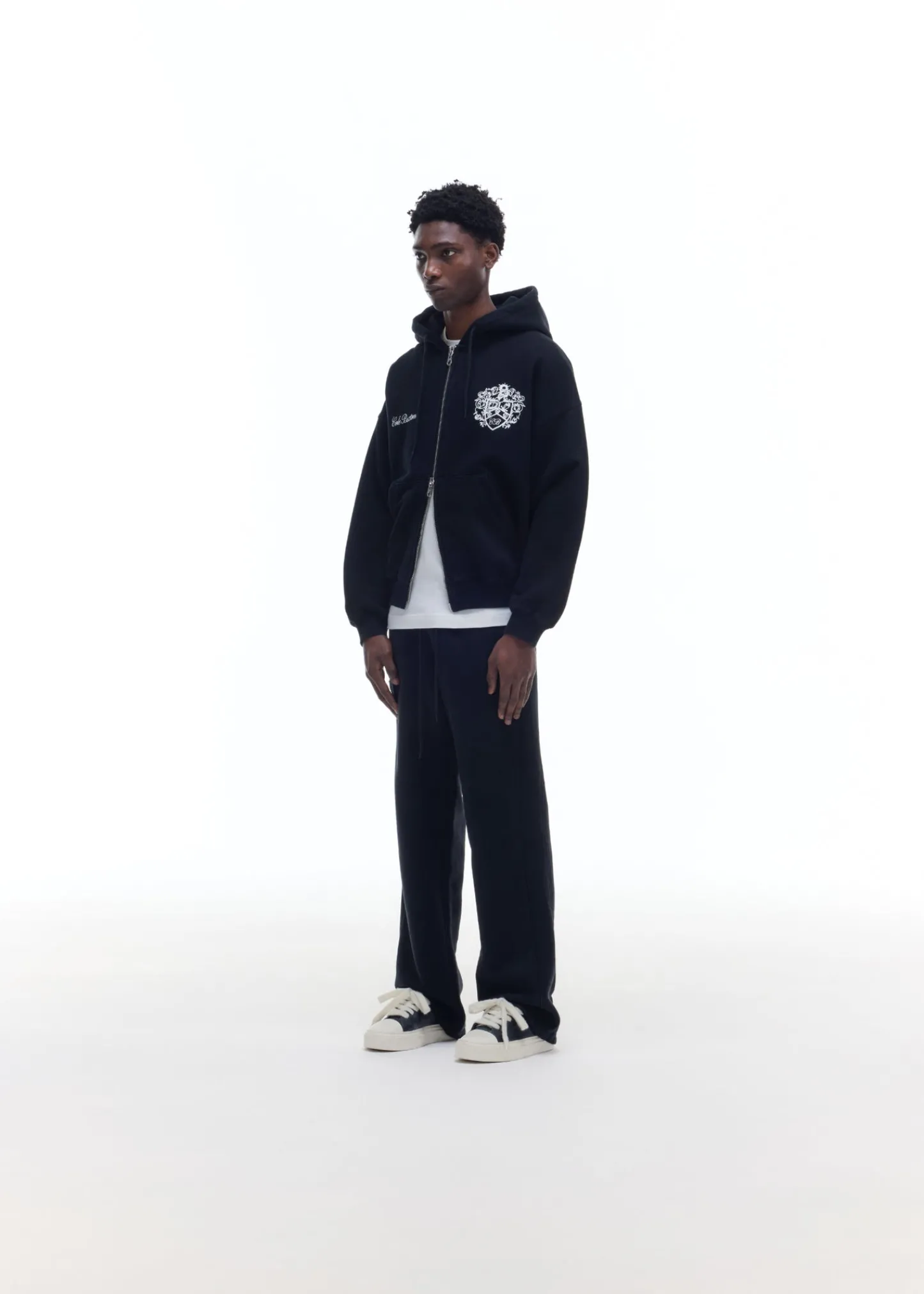 Cole Buxton COLLEGIATE CREST ZIPPED HOODIE| Hoodies