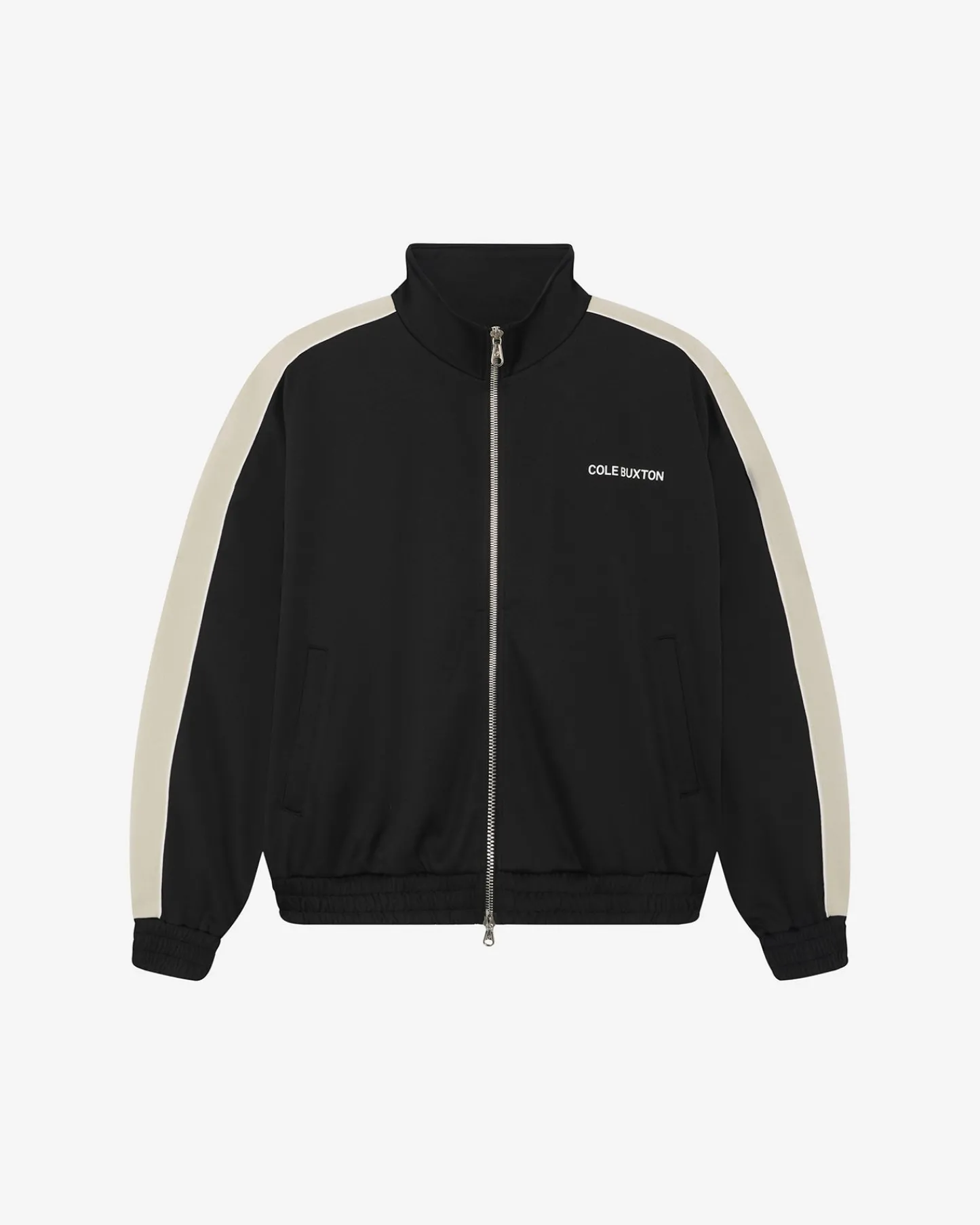 Cole Buxton CONTRAST TAPE TRACK JACKET| Outerwear
