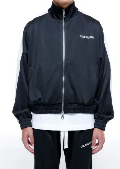 Cole Buxton CONTRAST TAPE TRACK JACKET| Outerwear