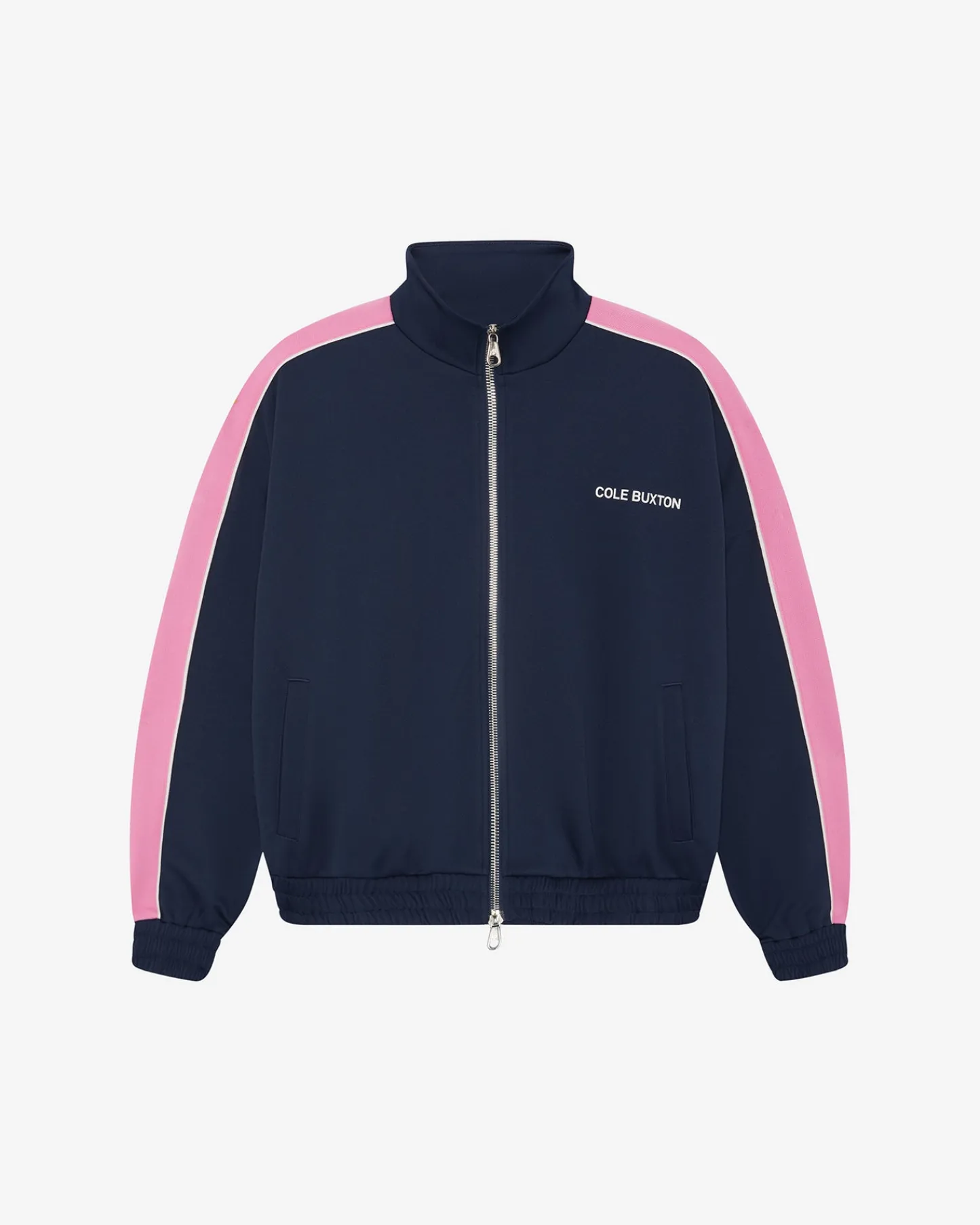 Cole Buxton CONTRAST TAPE TRACK JACKET| Outerwear
