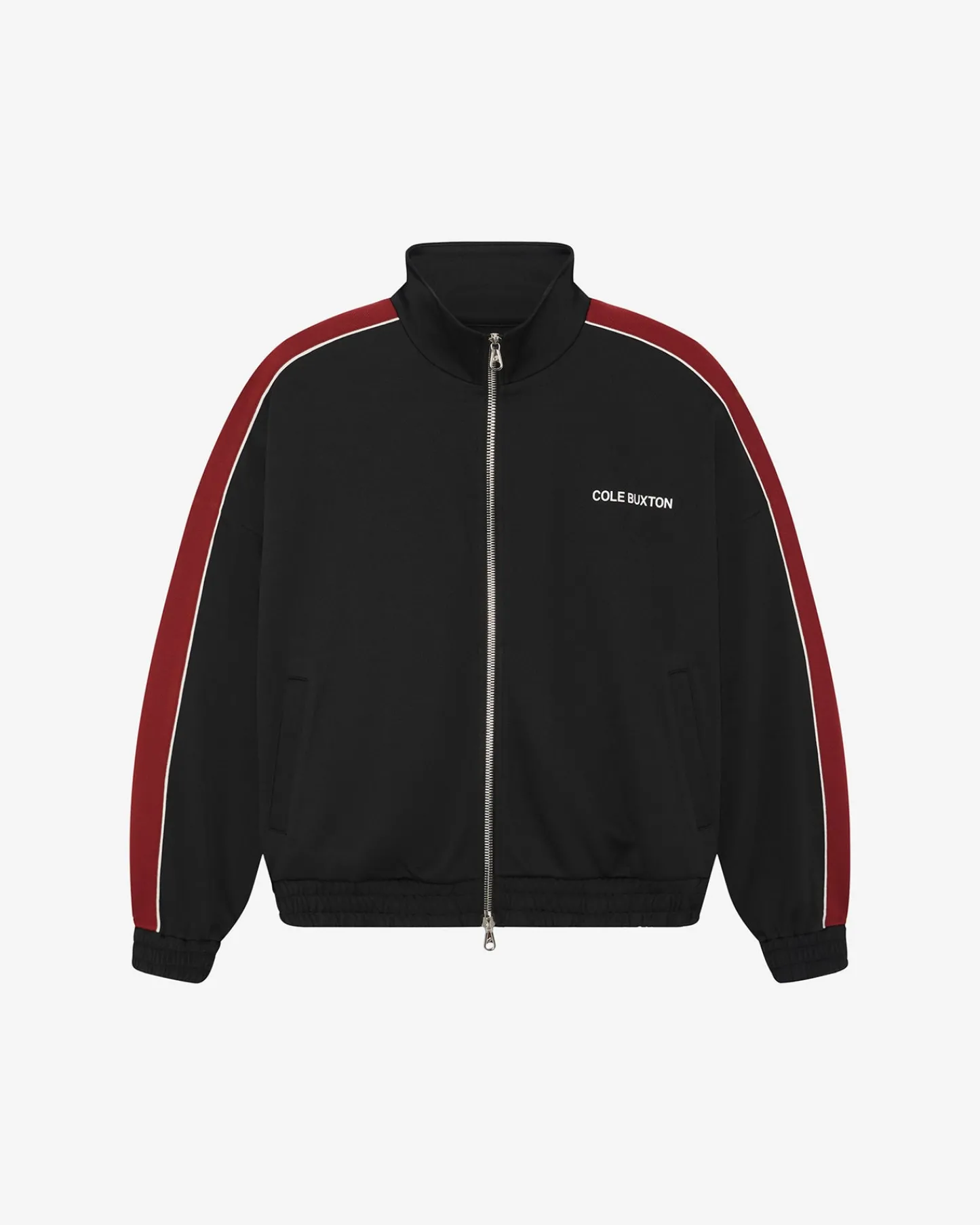 Cole Buxton CONTRAST TAPE TRACK JACKET| Outerwear