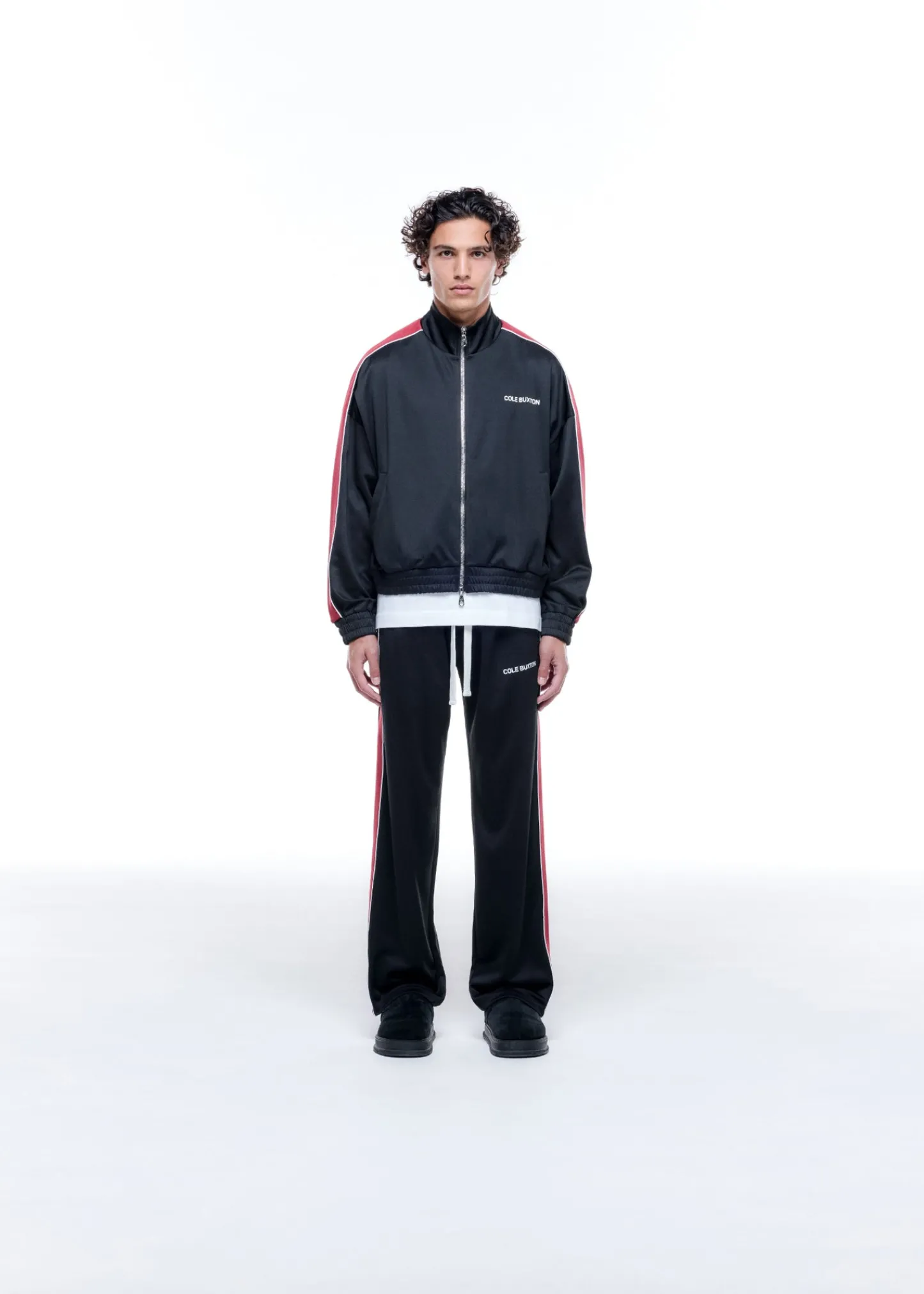 Cole Buxton CONTRAST TAPE TRACK PANT| Pants
