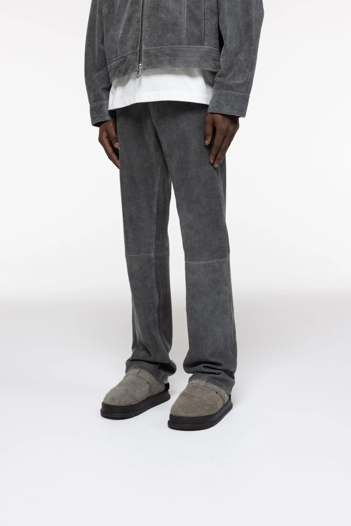 Cole Buxton CRACKED LEATHER PANTS| Leather|Pants