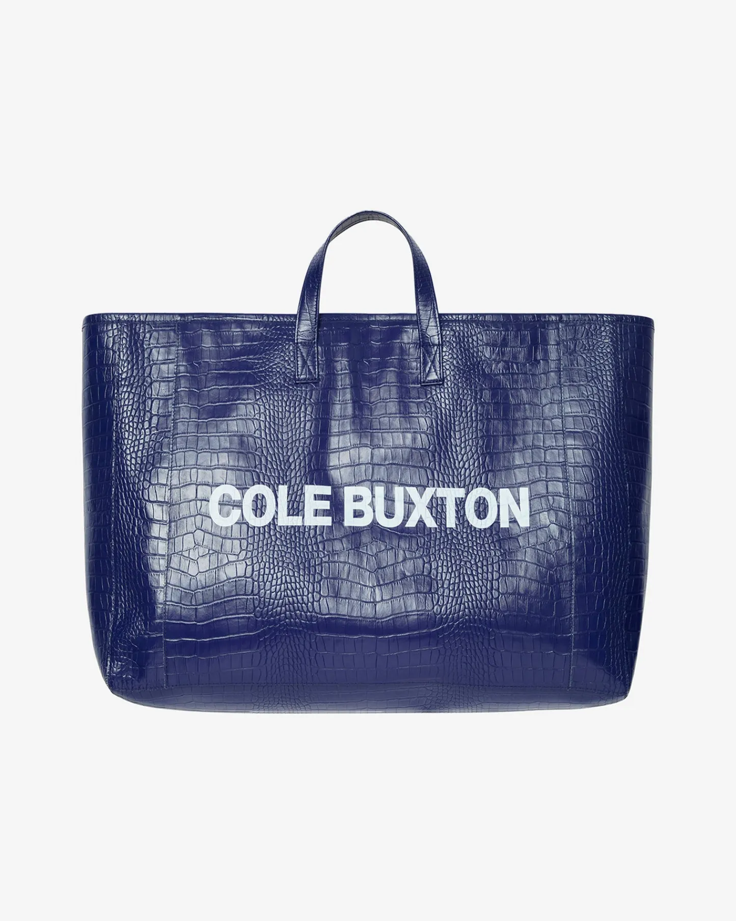 Cole Buxton CROC LEATHER TOTE BAG| Accessories|Leather