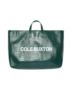 Cole Buxton CROC LEATHER TOTE BAG| Accessories|Leather