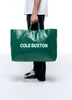 Cole Buxton CROC LEATHER TOTE BAG| Accessories|Leather