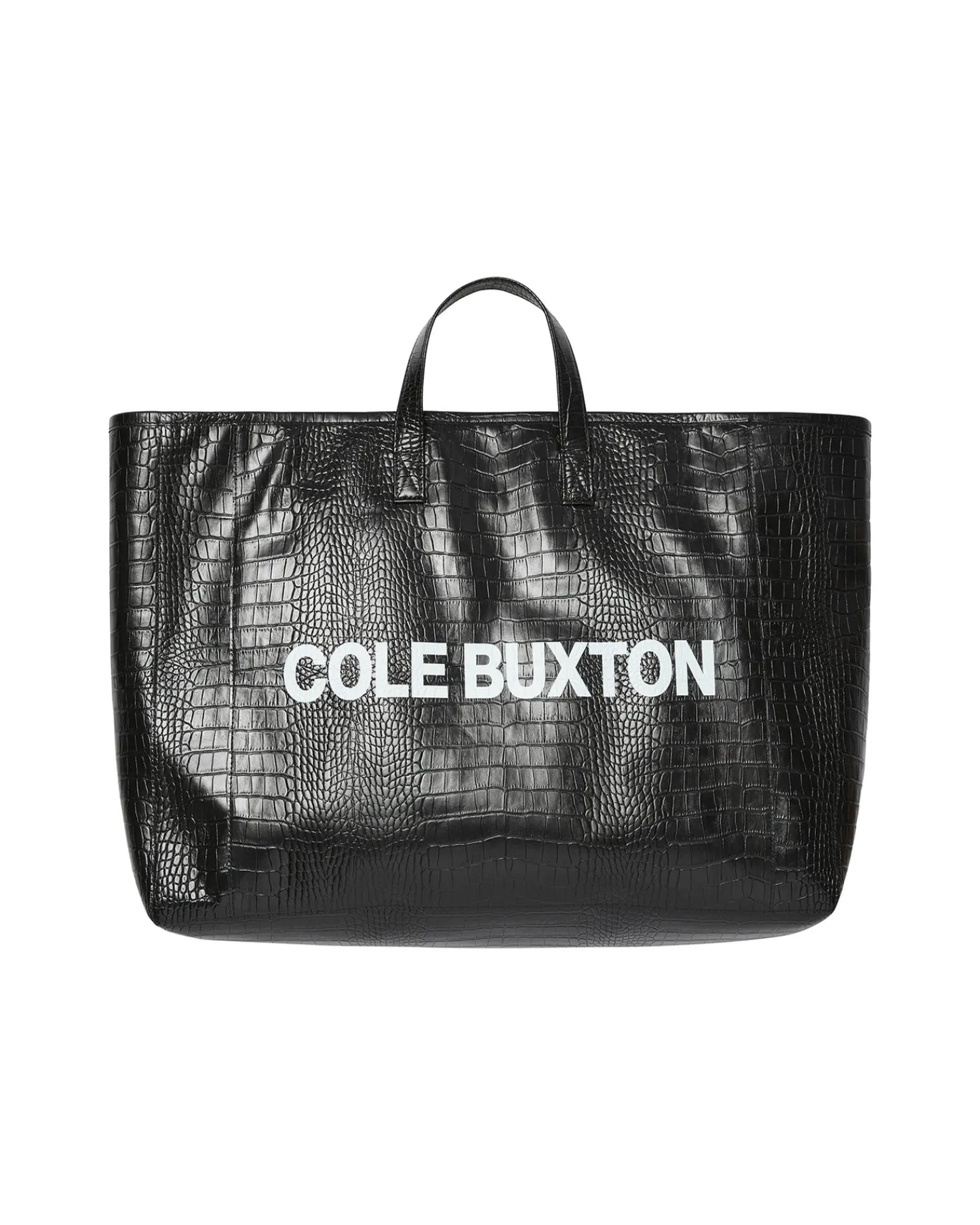 Cole Buxton CROC LEATHER TOTE BAG| Accessories|Leather