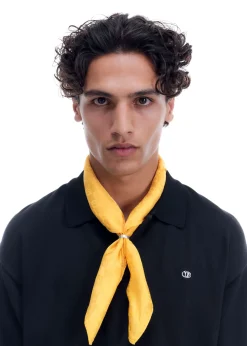 Cole Buxton DIAMOND MONOGRAM SCARF| Accessories