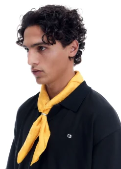 Cole Buxton DIAMOND MONOGRAM SCARF| Accessories