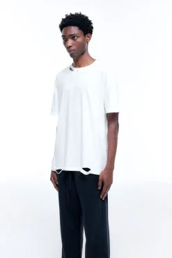 Cole Buxton DISTRESSED COLE T-SHIRT| T-Shirts