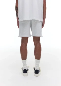 Cole Buxton DISTRESSED COLLEGIATE CREST SHORTS| Shorts