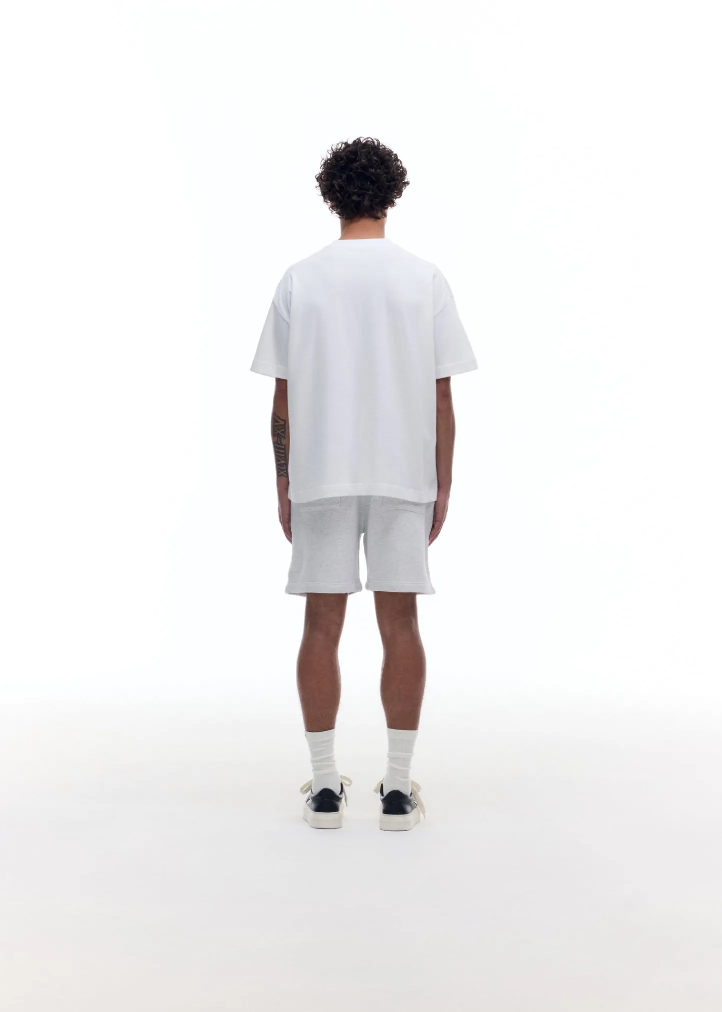 Cole Buxton DISTRESSED COLLEGIATE CREST SHORTS| Shorts