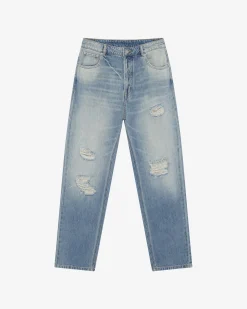 Cole Buxton DISTRESSED FRONT JEANS| Denim