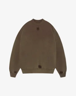 Cole Buxton DISTRESSED SWEATSHIRT| Sweatshirts