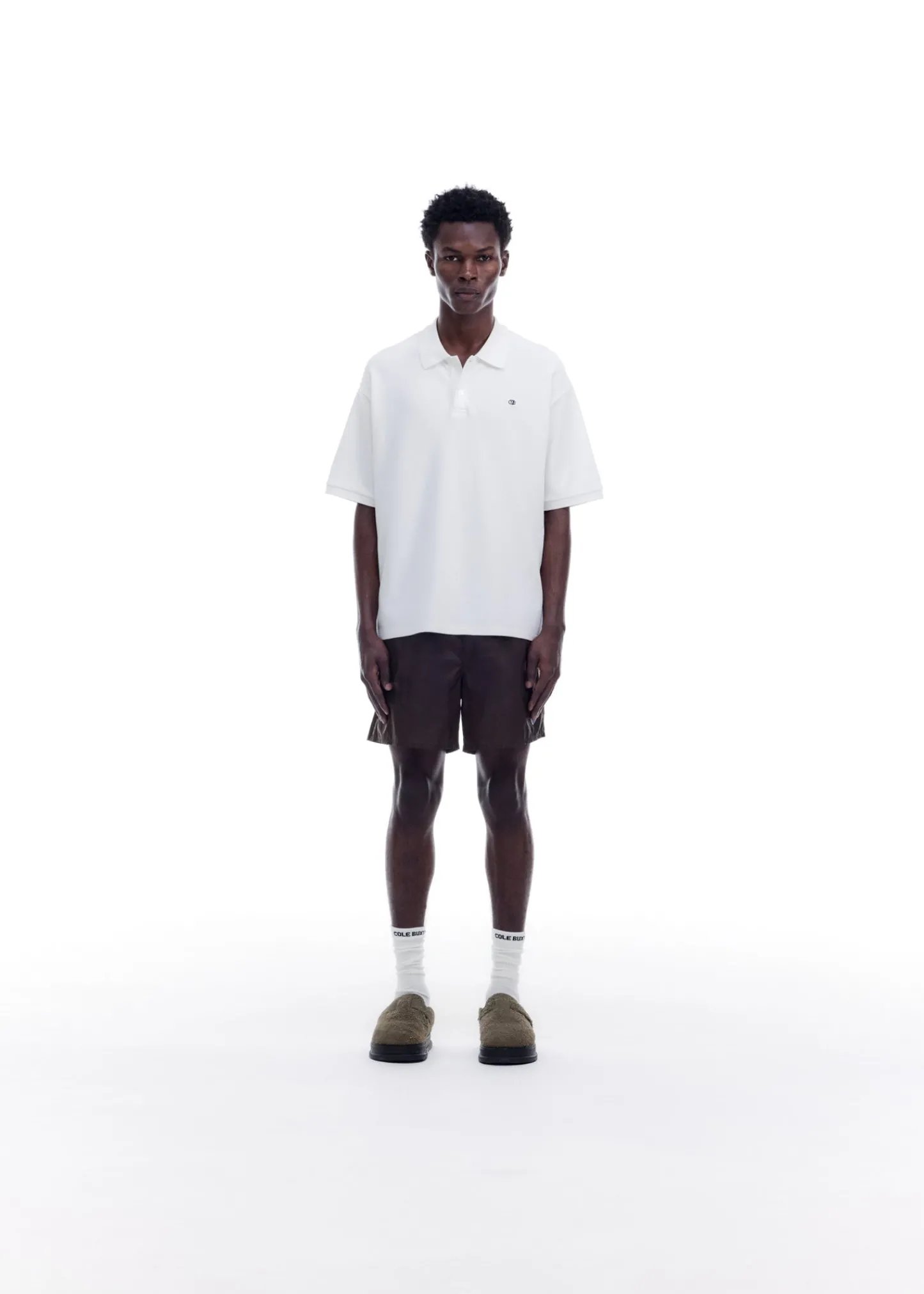 Cole Buxton EMBLEM PATCH SWIM SHORTS| Swimwear