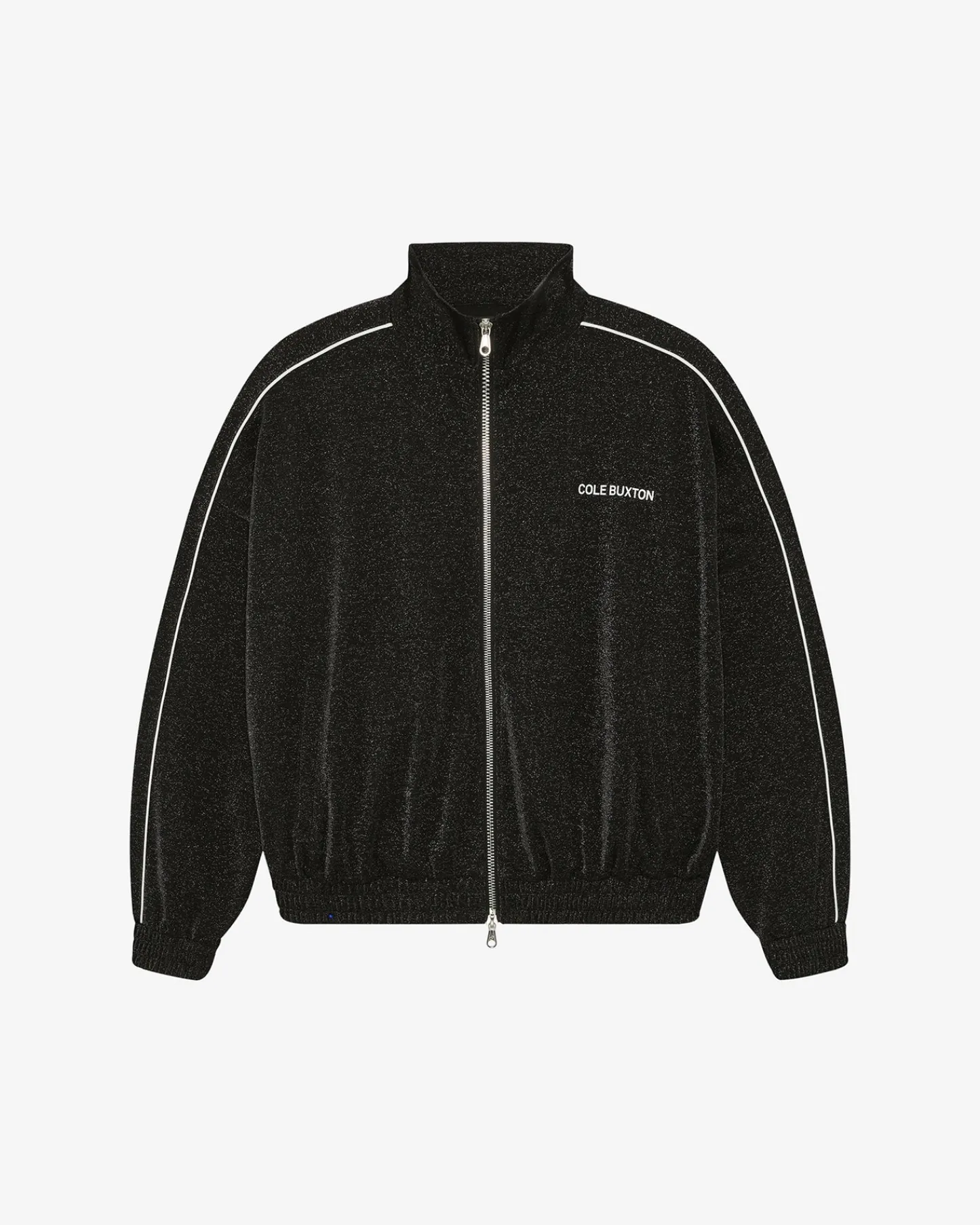 Cole Buxton GLITTER PIPED TRACK JACKET| Outerwear