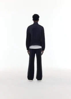 Cole Buxton GLITTER PIPED TRACK JACKET| Outerwear