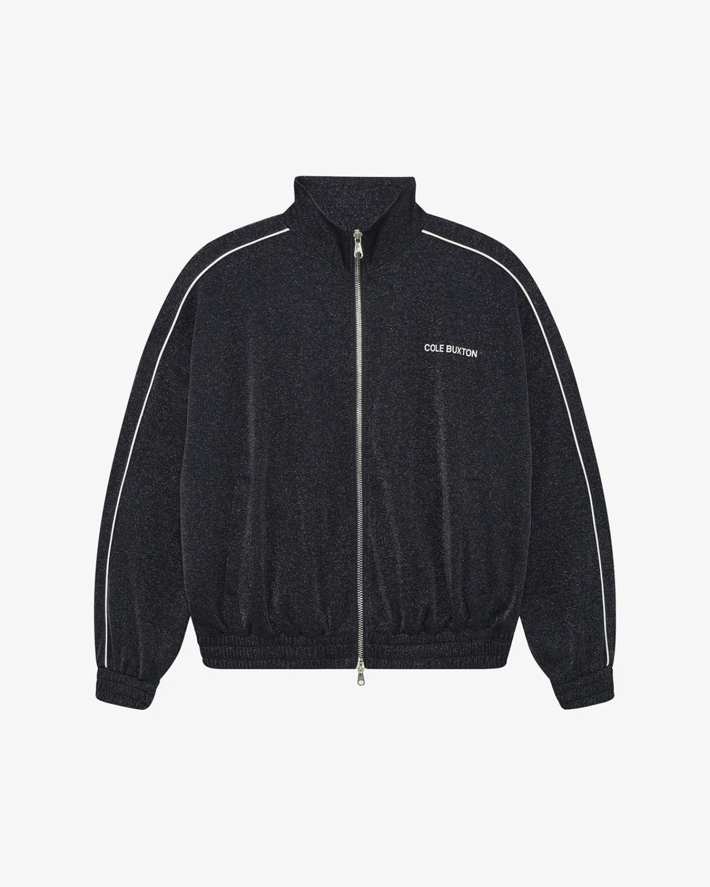 Cole Buxton GLITTER PIPED TRACK JACKET| Outerwear