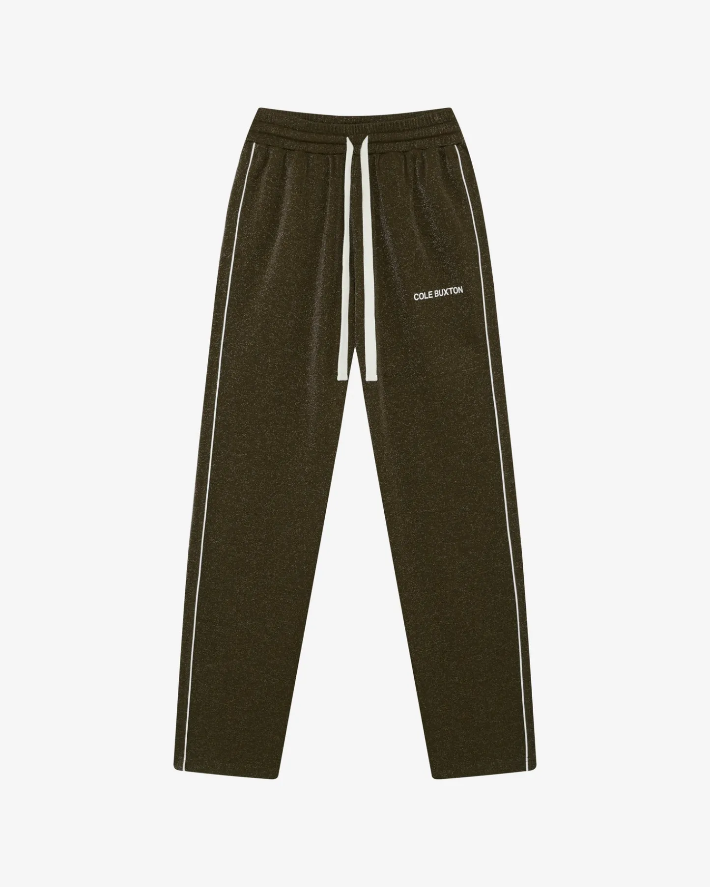 Cole Buxton GLITTER PIPED TRACK PANTS| Pants