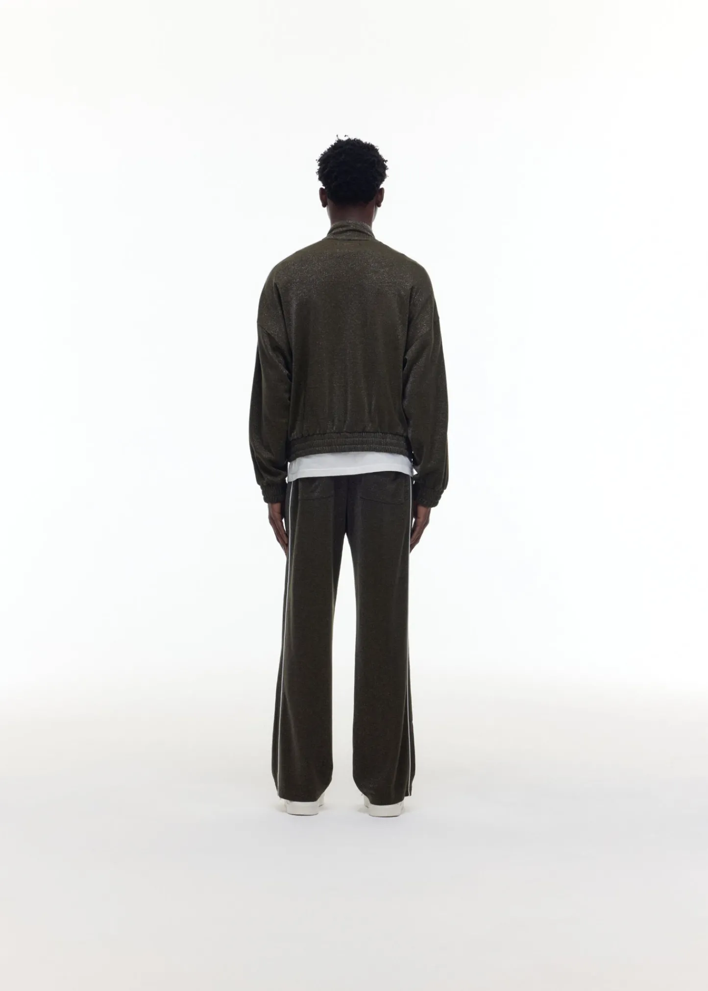 Cole Buxton GLITTER PIPED TRACK PANTS| Pants
