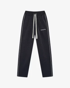 Cole Buxton GLITTER PIPED TRACK PANTS| Pants