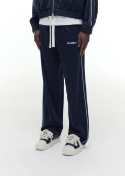 Cole Buxton GLITTER PIPED TRACK PANTS| Pants
