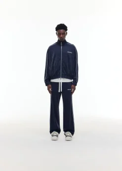 Cole Buxton GLITTER PIPED TRACK PANTS| Pants