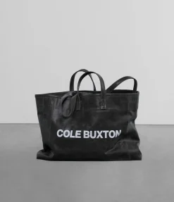 Cole Buxton LARGE LEATHER TOTE BAG| Accessories|Leather