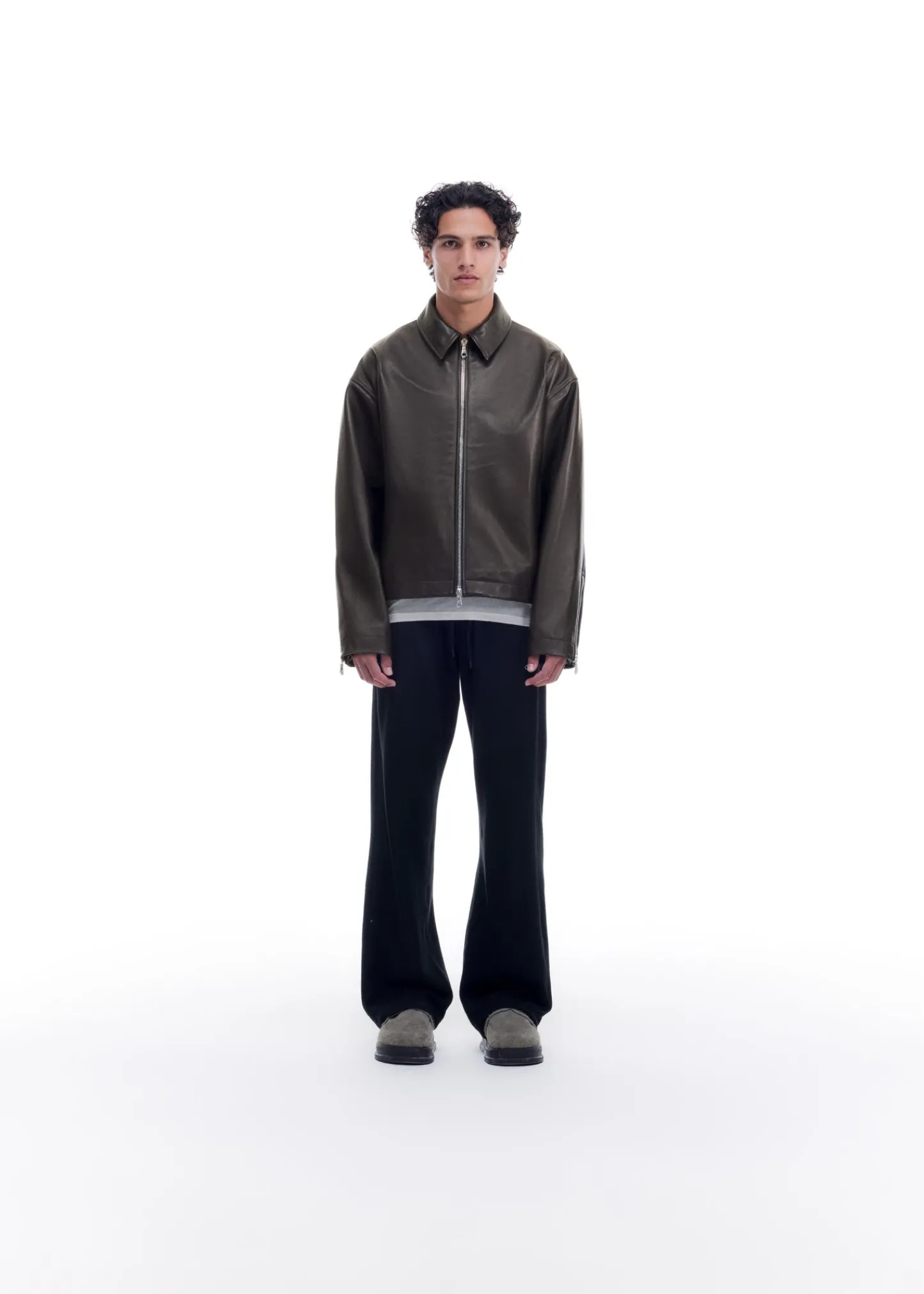 Cole Buxton LIGHT LAMB LEATHER JACKET| Leather|Outerwear