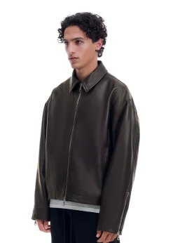 Cole Buxton LIGHT LAMB LEATHER JACKET| Leather|Outerwear