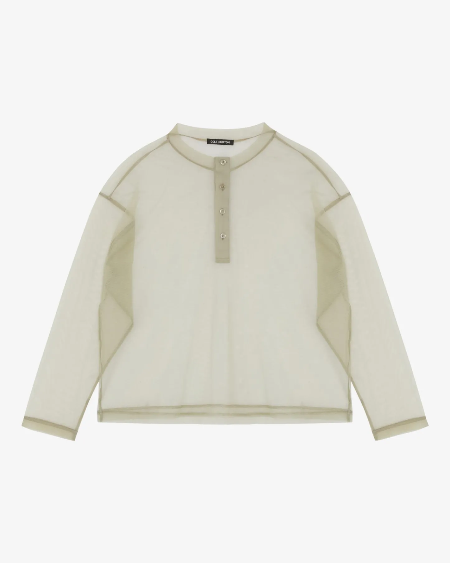 Cole Buxton MESH HENLEY| T-Shirts