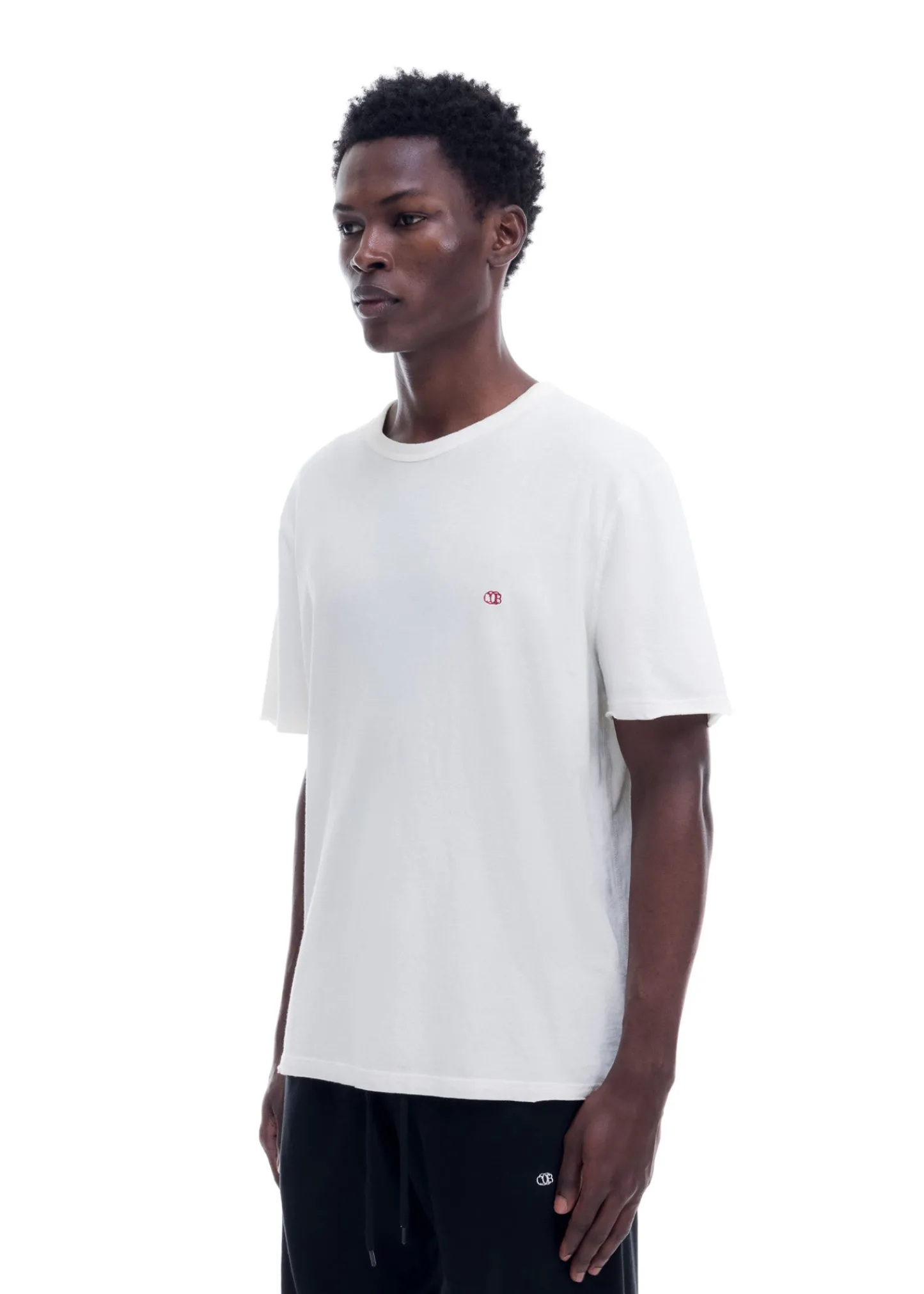 Cole Buxton MINI EMBLEM DISTRESSED COLE T-SHIRT| T-Shirts