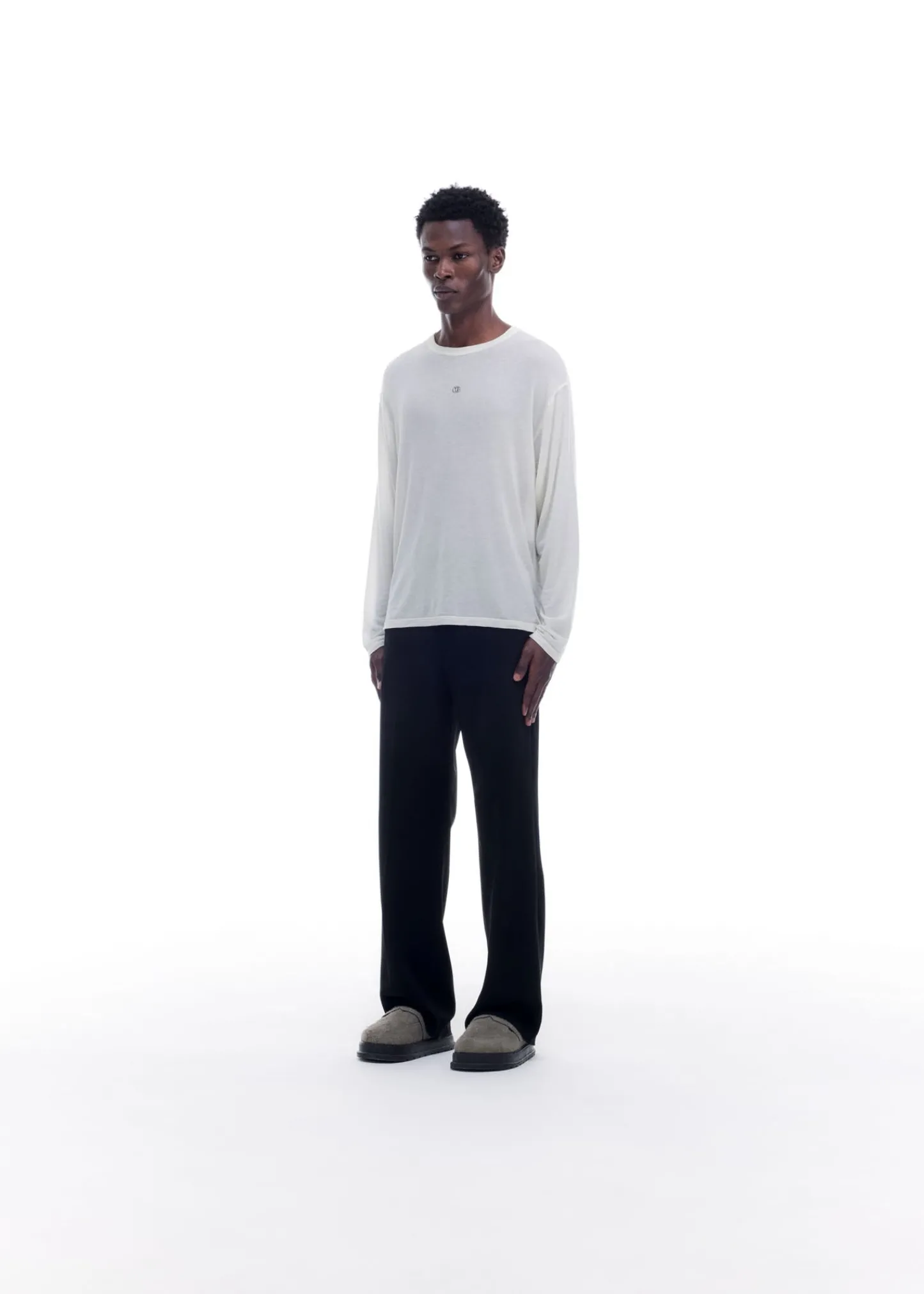 Cole Buxton MINI EMBLEM SHEER LONG SLEEVE| T-Shirts