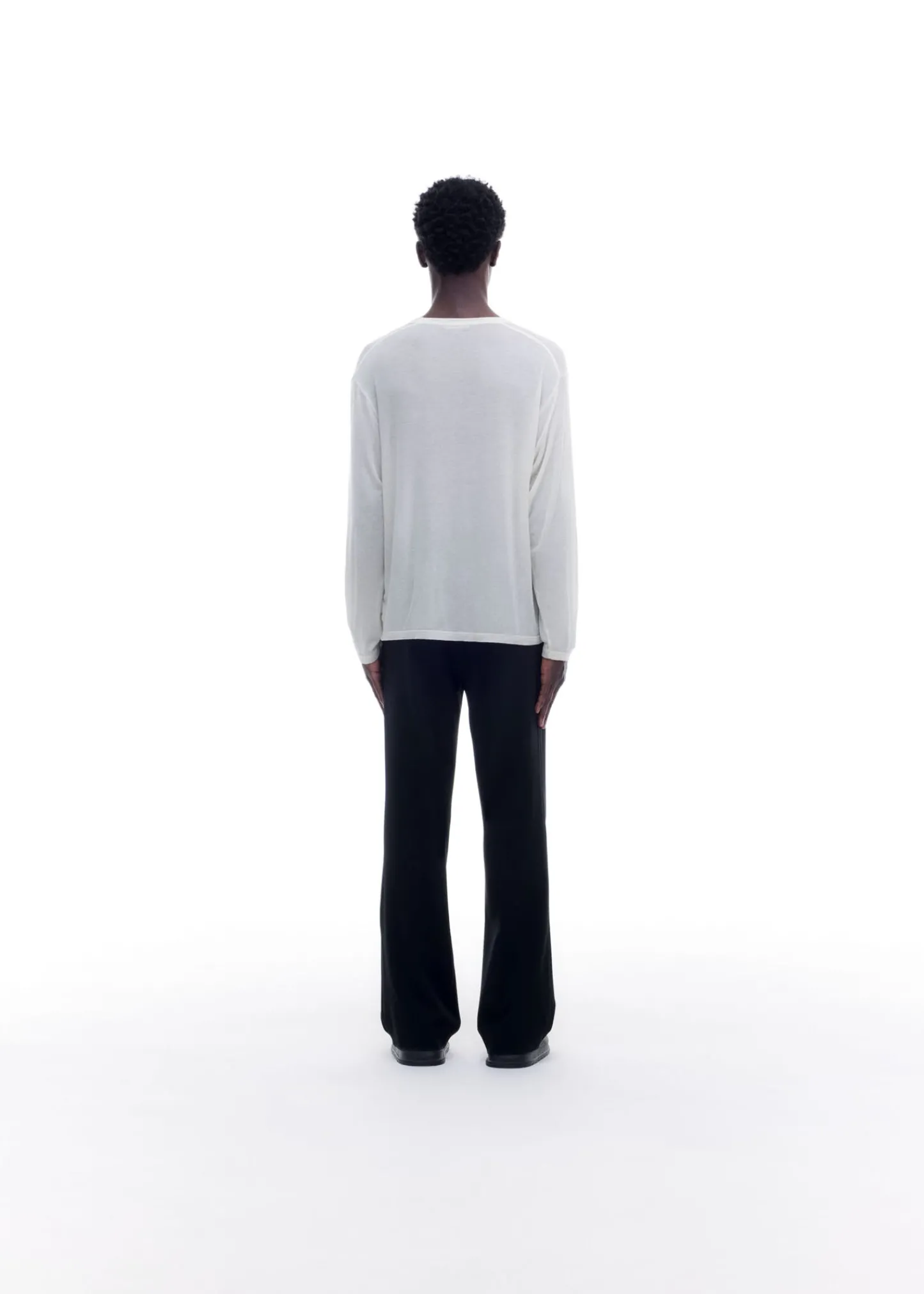 Cole Buxton MINI EMBLEM SHEER LONG SLEEVE| T-Shirts