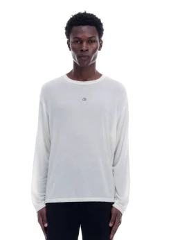 Cole Buxton MINI EMBLEM SHEER LONG SLEEVE| T-Shirts